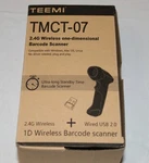 Teemi Wireless Barcode Scanner Handheld Automatic 1D Laser Usb Rechargeable UT3. Fixed Price $29.99.