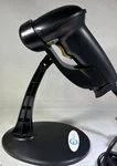 Esky Laser Barcode Scanner With Adjustable Stand Model FG9800. Fixed Price $19.95.