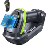 1D 2D Qr Wireless Barcode SCANNER,2900MAH BATTERY,WALL-MOUNT,1.44IN Screen. Fixed Price $59.99.