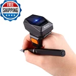 Eyoyo 2D Finger Ring Barcode Scanner Mini Wearable 3-IN-1 Usb Wired 2.4G. Fixed Price $116.36.