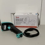 Tera Barcode Scanner Wireless 1D Laser Cordless Reader 5100 Teal. Fixed Price $27.97.