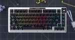 Corsair Makr 75 - Qwerty Silver Frame Custom Mechanical Keyboard. Fixed Price $452.68.