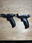Lot Of 2 Honeywell Pc Scan Handle, CT60-XP-SCH-DR, 1 Broken Clip Parts Only. Fixed Price $49.00.