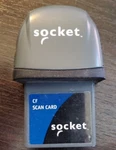 Socket Mobile Card Laser Barcode Scanner- Model CFSC-5M- Works Fine. Fixed Price $49.00.