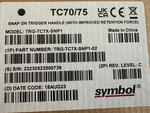 For Zebra Handle TC70X TC72 TC77 Snap On Trigger Pistol (TRG-TC7X-SNP1-02). Fixed Price $31.99.