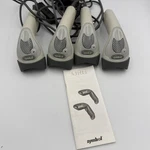Lot Of 4 Symbol LS1902C-1E898 Barcode Scanners W/ Cables & Manual Untested. Fixed Price $34.98.