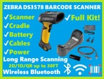 Zebra DS3578-ER Wireless 2D/1D Long Range Scanner Kit Replaced By DS3678-ER!. Fixed Price $398.99.