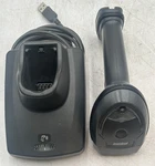 Symbol LI4278 Black Cordless Bluetooth Barcode Scanner W/ CR0078 Charging Cradle. Fixed Price $50.00.