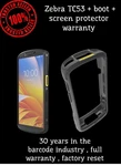 Zebra Wireless Handheld, Android, TC5301-0T1E7B1000-NA + Ac Charger Boot. Fixed Price $999.00.