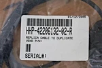 Honeywell HHP-42206132-02-R CAB603-1 Black 9.2FT Coiled Replica Cable To Duplica. Fixed Price $7.09.