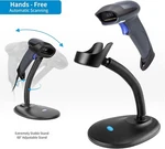 Wireless 2D Qr Scanner Bluetooth With Stand, 3 In 1 Automatic. Fixed Price $39.99.