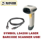 Symbol LS4208 High Performance Laser Barcode Scanner With Usb Cable!. Fixed Price $39.99.