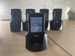 5 Janam XM70W Scanner With CRD-P1 Charger/for Parts JUA1932. Fixed Price $125.00.