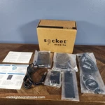 Mobile Socketscan S850 Chs 8QI 2D / 1D Bluetooth Barcode Scanner + Extras. Fixed Price $325.00.