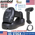 Zebra LI4278-SR20007WR 1D Barcode Scanner Wireless Bluetooth W/usb Cable Cradle. Fixed Price $120.99.