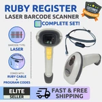 Ruby Cash Register Barcode Scanner Kit: Symbol LS4208, Cable CBA-R28-C09ZAR!. Fixed Price $149.00.