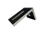 Quick Mount Pv, QMC-LF-B-12, Single Slot, L-foot, W/ Black Finish (12 Units). Fixed Price $24.99.
