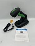 Netum MR-1950 Wireless Barcode Scanner With Cradle Usb Open Box. Fixed Price $39.59.