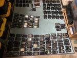 Large Lot Of Janam Barcode Handheld Scanners XP20W XM66W Charging Stations Docks. Fixed Price $995.00.