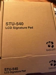 Wacom STU-540 5" High-res Color Screen Signature Pad, 2540 Lpi, 1024 Pressure. Fixed Price $289.99.