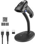 Wireless 1D/2D Barcode Scanner W/ Stand Usb Qr Reader For Pos & Pc. Fixed Price $45.99.