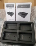 Datalogic 4 Slot Battery Only Charger For Skorpio X5 Batteries. No Power Cord. Fixed Price $150.00.