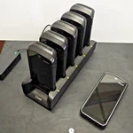 Lot Of 6 Toast Go Handheld Pos Tablet TG200 Point Sale DTC200 Charging Dock. Fixed Price $1699.99.