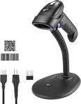 Wireless 1D 2D Barcode Scanner With Stand, Netumscan Portable Automatic Qr. Fixed Price $23.19.
