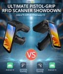 Zebra TC22R Vs Chainway C5 Integrated Rfid Scanner Handhelds Showdown!. Fixed Price $798.00.