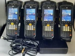 Of Motorola Zebra MC9598-BARCODE Scanner-with ADAPTER/4-SLOT Charger. Fixed Price $295.00.