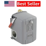 Nema 1 Rated Square Pressure Switch Optimal 40-60 Psi Control For Pumps. Fixed Price $62.99.