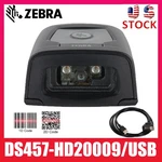 Zebra DS457-HD20009 1D 2D Qr Fixed Mount Barcode Scanner W/ Usb Cable Usa. Fixed Price $150.00.
