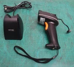 Saveo M22D-BH Handheld Barcode Scanner + Charging Cradle. Fixed Price $79.99.