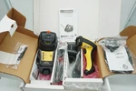 Datalogic Powerscan PM9300-910RBK10 Cordless 1D Laser Scanner Usb Kit. Fixed Price $499.94.