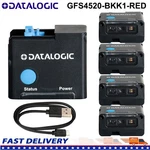 5X Datalogic GFS4520-BKK1-RED Automatic Fixed Barcode Scanner 1D 2D Reader. Fixed Price $750.00.