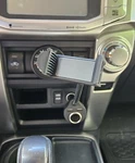 Car Mount Hands Free Cell Phone Holder Dc Socket Usb Ports Adjustable Swivel. Fixed Price $11.99.