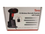 Tera 1D Wireless Barcode Scanner With Cradle Charging Base Handheld 6100. Fixed Price $53.99.
