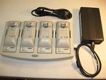 Symbol UBC2000 4-BAY Battery Charger PPT8800 PPT8846 With 21-32665-37 Adapters. Fixed Price $79.99.