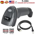 Zebra DS2208-SR7U2100SGW Corded 1/2D Handheld Barcode Scanner Imager Usb Cable. Fixed Price $83.99.
