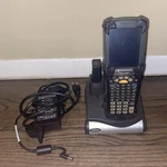 Motorola/symbol MC9190-G30SWEQA6WR W/ Charging Cradle, Ac, & 2 Batteries. Fixed Price $72.99.