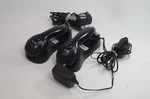 Lot Of 2 Metrologic Voyager MS9535 Wireless Barcode Scanners W/ Usb Bases. Fixed Price $74.95.