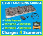 Symbol Motorola CHS9000-4001C 4-SLOT Charger Cradle MC9090 MC9190 MC92N0!. Fixed Price $109.99.