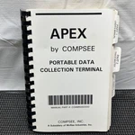 Apex By Compare Portable Data Collection Terminal Manual Guide COAMIIUG0000. Fixed Price $14.99.