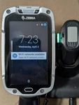 Zebra TC8000 Mobile Computer Sharecradle 4 Batteries Power Supply Tested. Fixed Price $199.00.