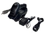 Datalogic Powerscan PM9501 Warehouse Radio System Barcode Scanner W/kit Tested. Fixed Price $106.28.