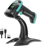Tera Barcode Scanner Wireless 2D With Stand: Pro Version Digital Setting Screen. Fixed Price $50.39.
