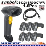 1-6PCS Symbol DS4208-SR00007WR 1D/2D Handheld Barcode Scanner Imager W/usb Cable. Fixed Price $367.00.