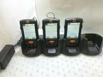 Lot Of 3 Janam XM66 Windows Mobile 6.1 Handheld Computers W/ CRD-P4 Charger. Fixed Price $105.69.