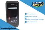 Honeywell Android 13 Mobile Computer CT40-L0N-2SC11AF W/ Battery. Fixed Price $199.00.