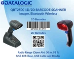 Datalogic QBT2500-BK-BTK1 1D/2D Barcode Wireless Bluetooth Scanner Usb Kit. Fixed Price $159.95.